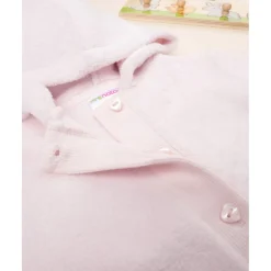 Prenatal Cárdigan de peluche rosa para bebé* Primeras Salidas·Cardigans|Recién Nacido·Primeras Salidas