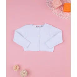 Prenatal Cárdigan de punto de algodón* Primeras Salidas·Cardigans|Recién Nacido·Primeras Salidas