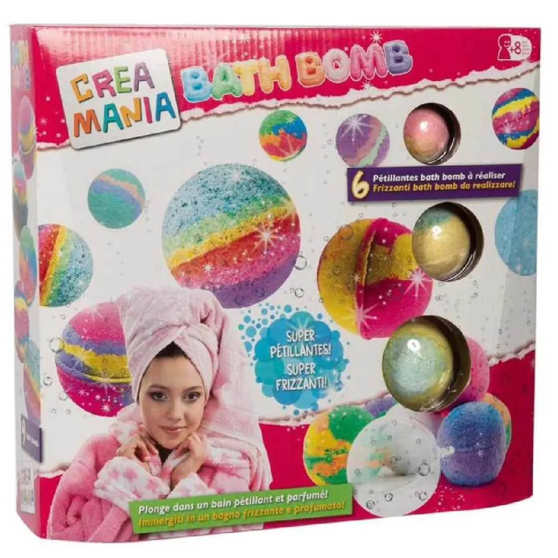 CREAMANIA GIRL Creamania - Kit bombas de baño