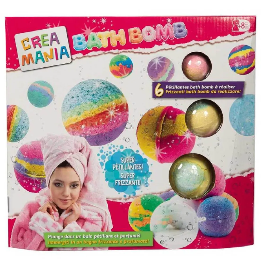 CREAMANIA GIRL Creamania - Kit bombas de baño