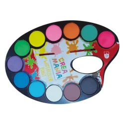 CREAMANIA UNISEX Creamania - Paleta con 12 acuarelas* Arte Y Manualidades
