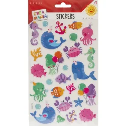 CREAMANIA UNISEX Creamania - Pegatinas Animales Selva/Mar (varios modelos)* Deportes