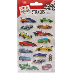 CREAMANIA UNISEX Creamania - Pegatinas Coches de carreras (varios modelos)* Deportes