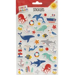 CREAMANIA UNISEX Creamania - Pegatinas EVA Bosque/Mar (varios modelos)