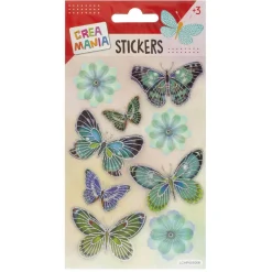 CREAMANIA UNISEX Creamania - Pegatinas Mariposas 3D (varios modelos)* Deportes