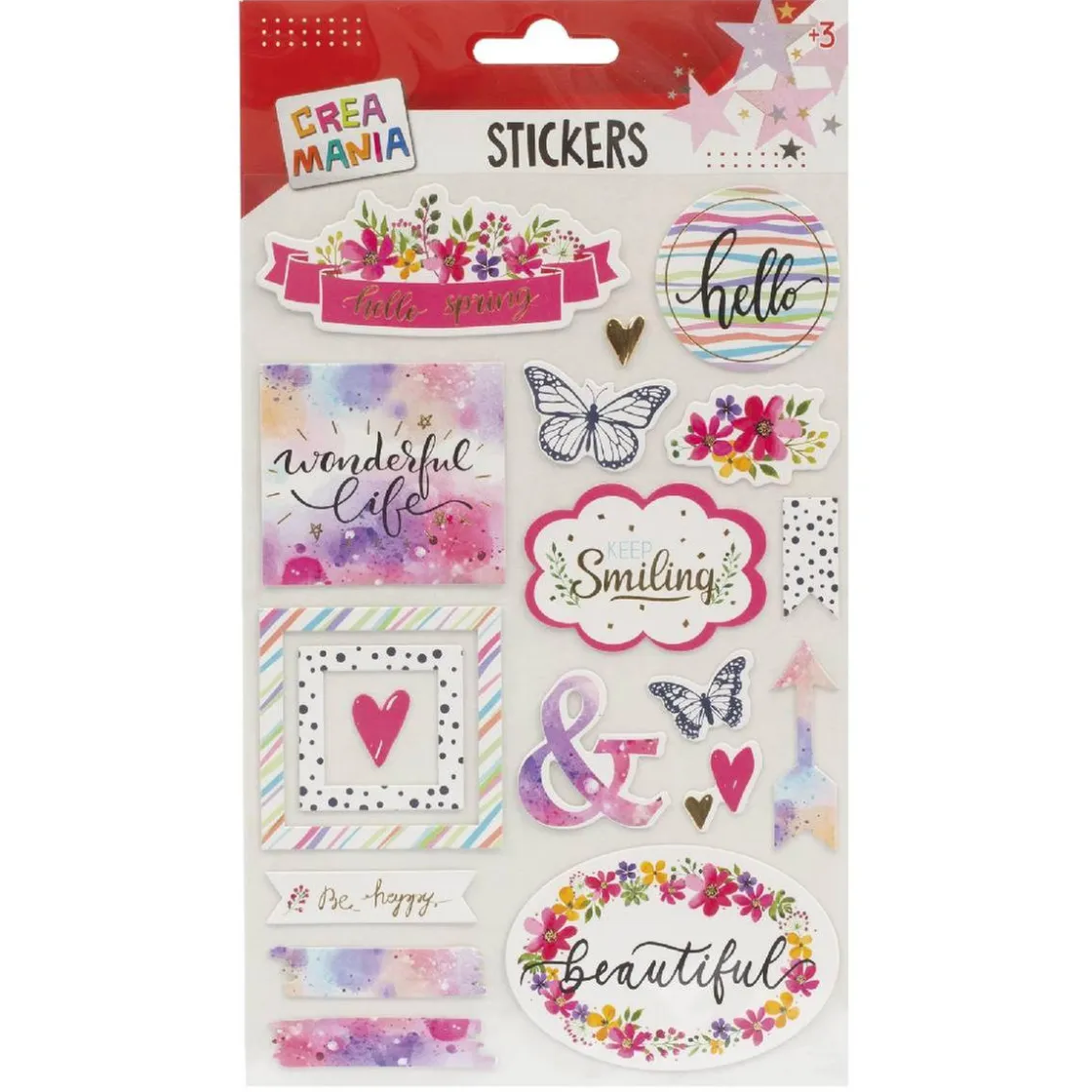 CREAMANIA UNISEX Creamania - Pegatinas Mensajes (varios modelos)* Deportes