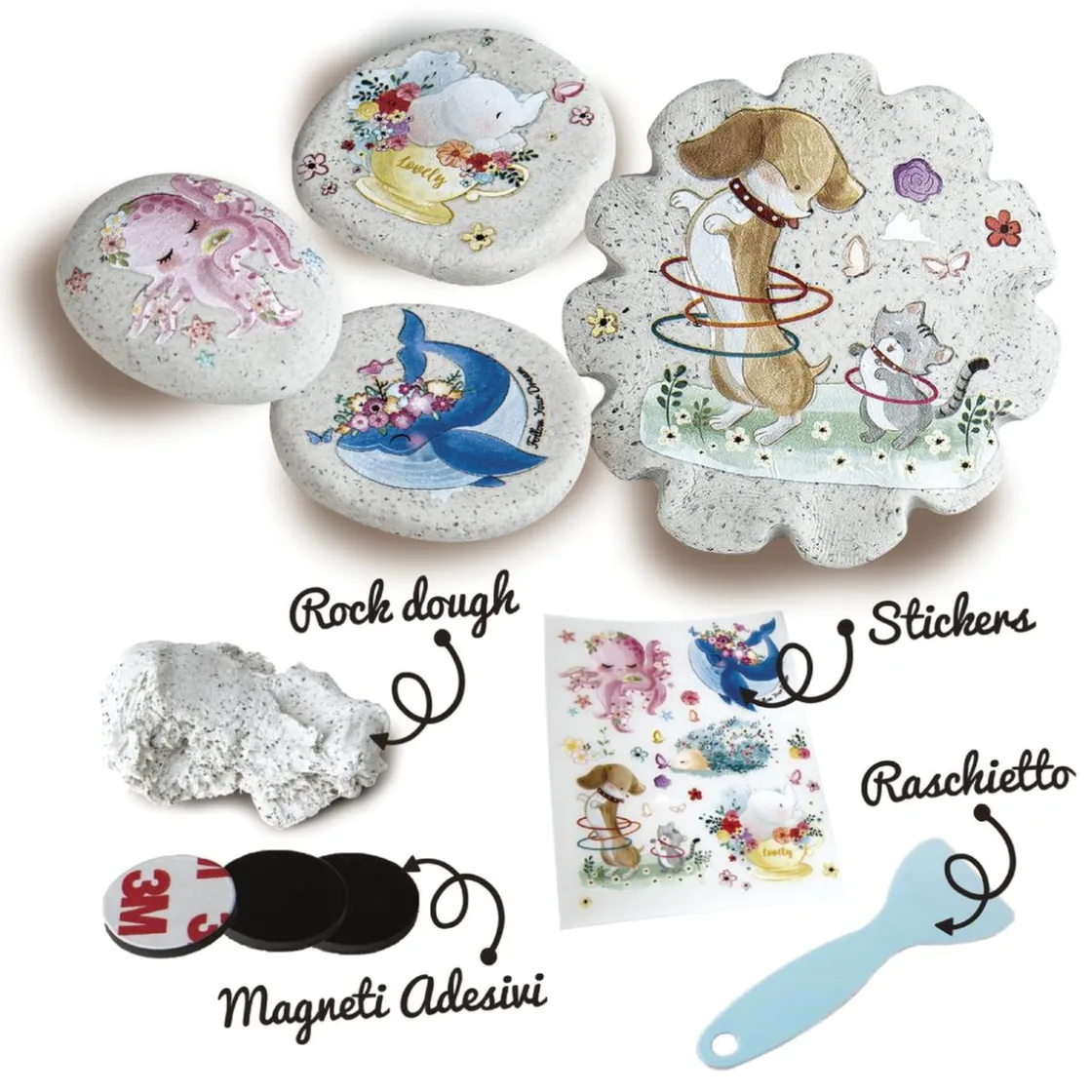 CREAMANIA GIRL Creamania - Rocas Creativas de Pasta de Modelar