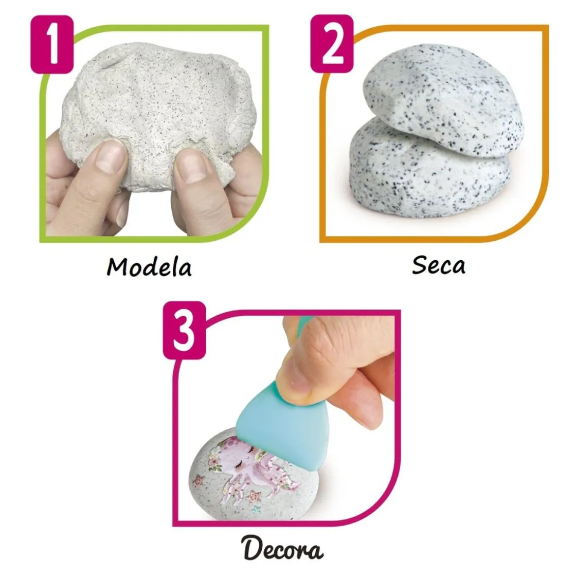 CREAMANIA GIRL Creamania - Rocas Creativas de Pasta de Modelar