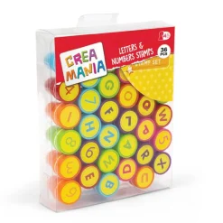 CREAMANIA UNISEX Creamania - Set 36 sellos letras y números* Arte Y Manualidades