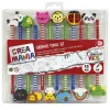 CREAMANIA UNISEX Creamania - Set de 12 lápices con goma de borrar* Arte Y Manualidades