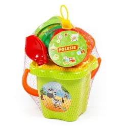 M.C. Cubo con accesorios de playa (Varios colores)