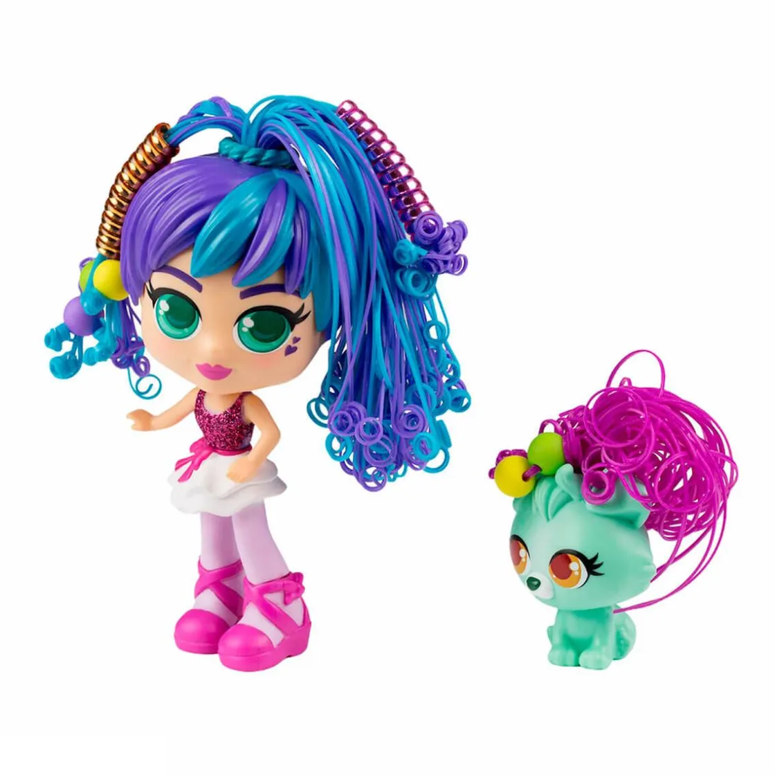 BIZAK CurliGirls - Pack Deluxe - Peinados y Rizados Mágicos (varios modelos)* Muñecas