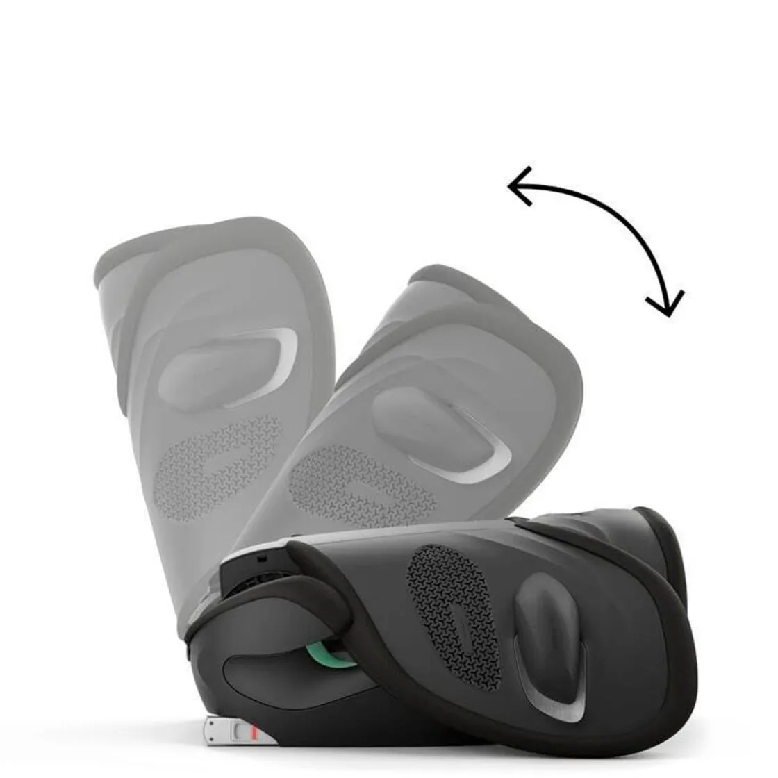 CYBEX - Silla auto Solution G2 i-Fix Plus (100-150 cm) Moon Black