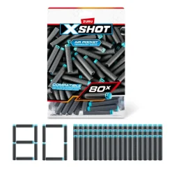 PRENATAL Dardos de recarga lanzador X-Shot 80 piexas