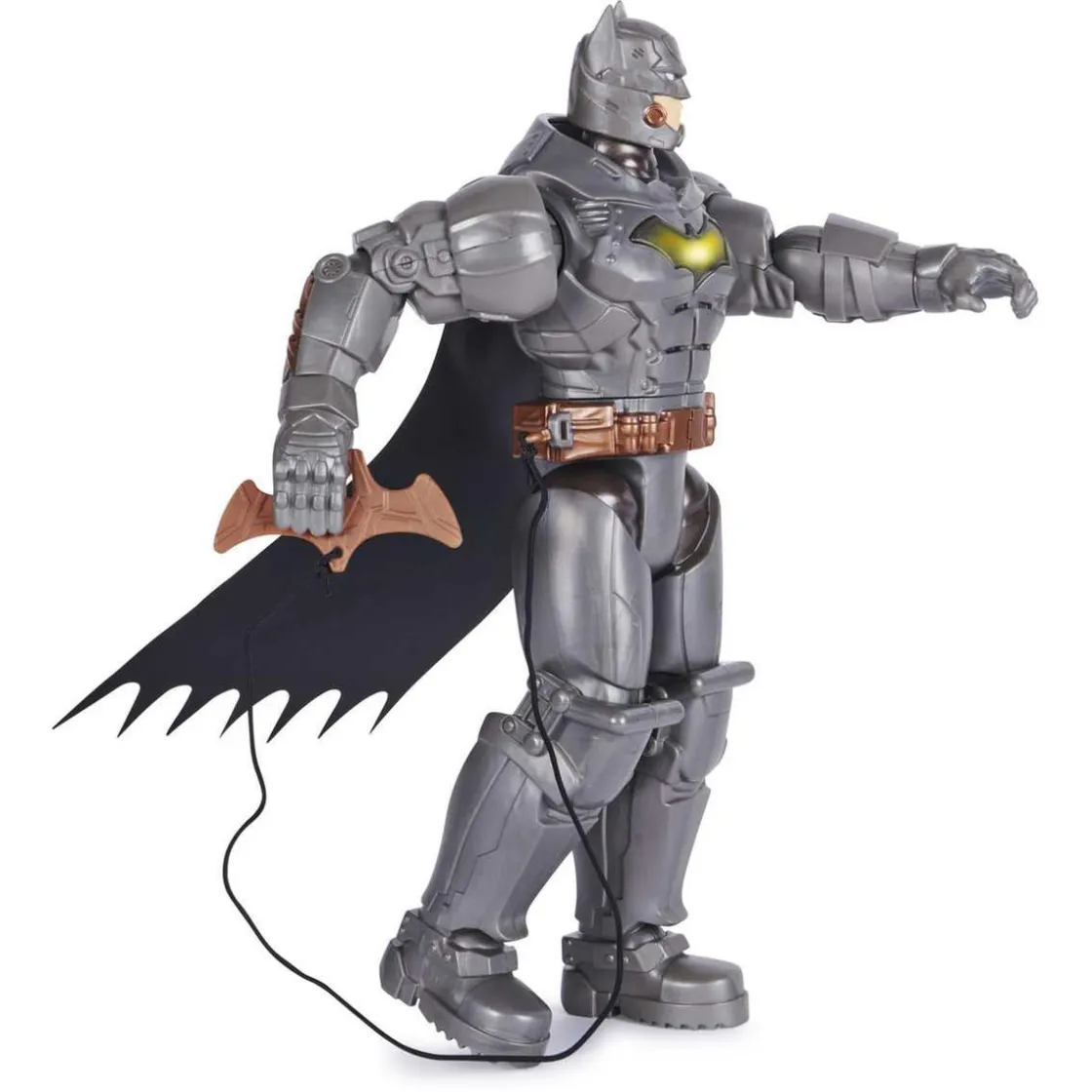 BATMAN DC Cómics - - Figura articulada electrónica 30 cm con accesorios y sonidos ㅤ* Figuras De Acción