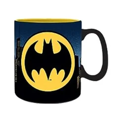ABYSSE CORP DC Cómics - Batman - Taza multicolor de cerámica Batman caballero oscuro, 460 ml ㅤ