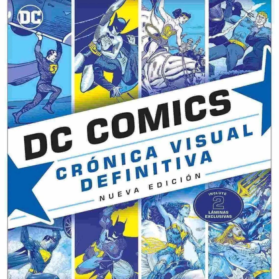 PENGUIN RANDOM HOUSE DK DC Cómics - Crónica visual definitiva - Libro* Juguetes Educativos Y Libros