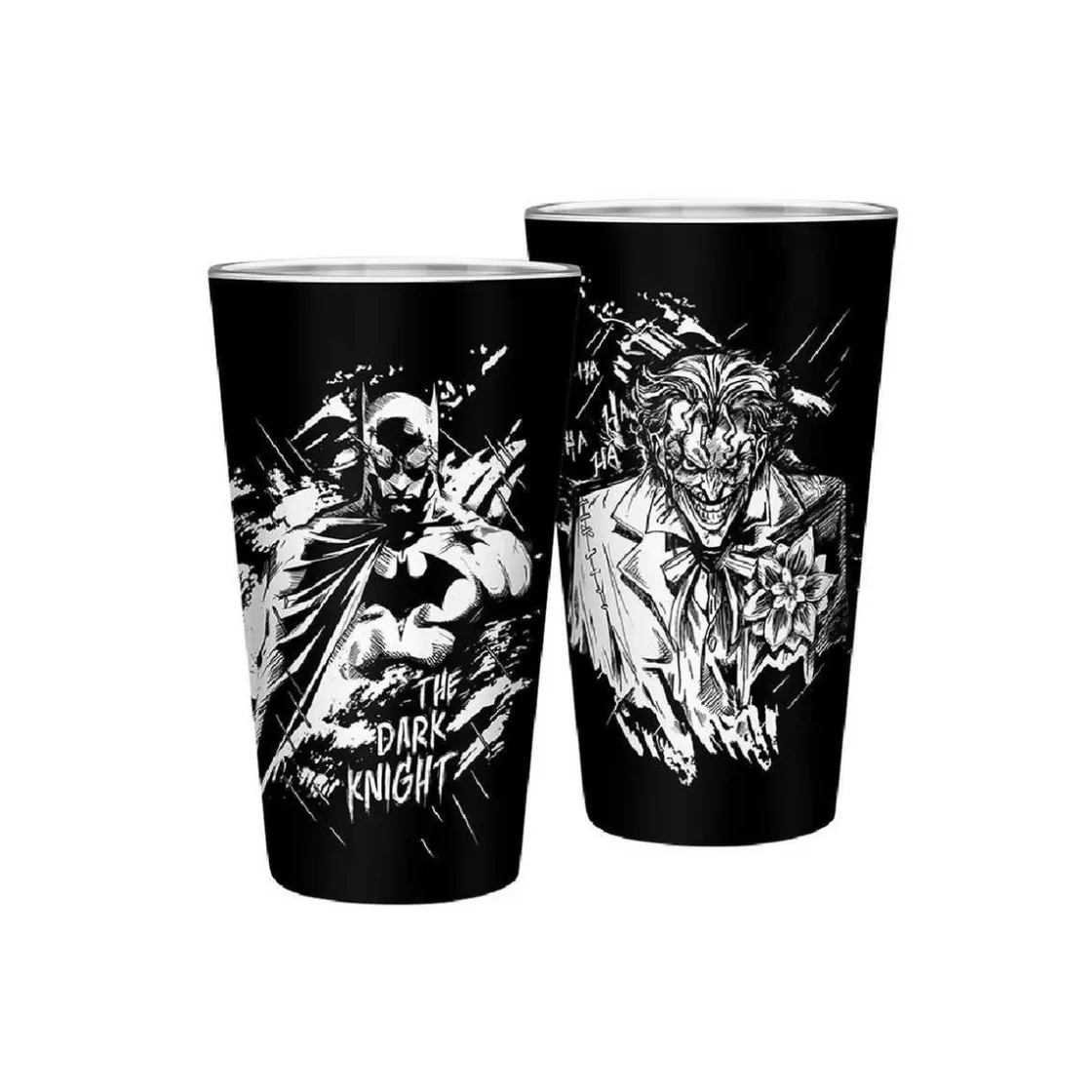 ABYSSE CORP DC Cómics - Vaso grande Batman y Joker* Friki Zone|Merchandising