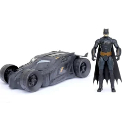 BATMAN Dc comics - - Set Batimóvil y figura de acción de 30 cm ㅤ