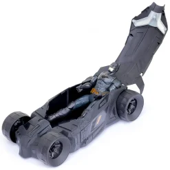 BATMAN Dc comics - - Set Batimóvil y figura de acción de 30 cm ㅤ