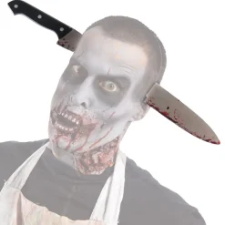 RUBIE'S Diadema con Cuchillo Zombie* Disfraces|Halloween