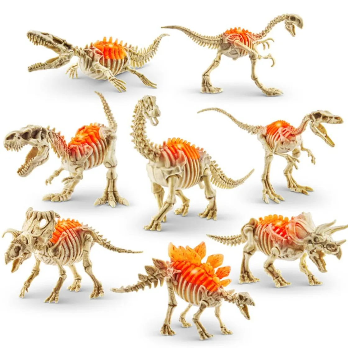 ZURU Dino Fossil Find! - Huevo sorpresa con mini fósil de dinosaurio (Varios modelos) ㅤ* Figuras De Acción