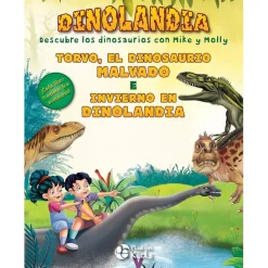 SPIN MASTER Dinolandia - Torvo, el dinosaurio malvado e Invierno en Dinolandia* Juguetes Educativos Y Libros