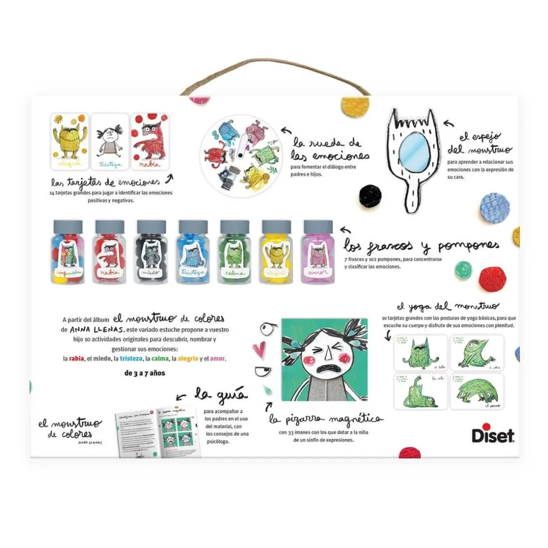 DISET - Yo descubro las emociones - Juego de mesa