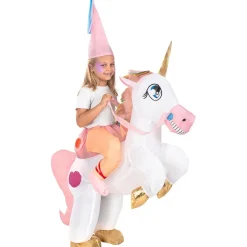 Funidelia Disfraz a hombros de unicornio hinchable para niños Talla única