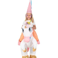 Funidelia Disfraz a hombros de unicornio hinchable para niños Talla única