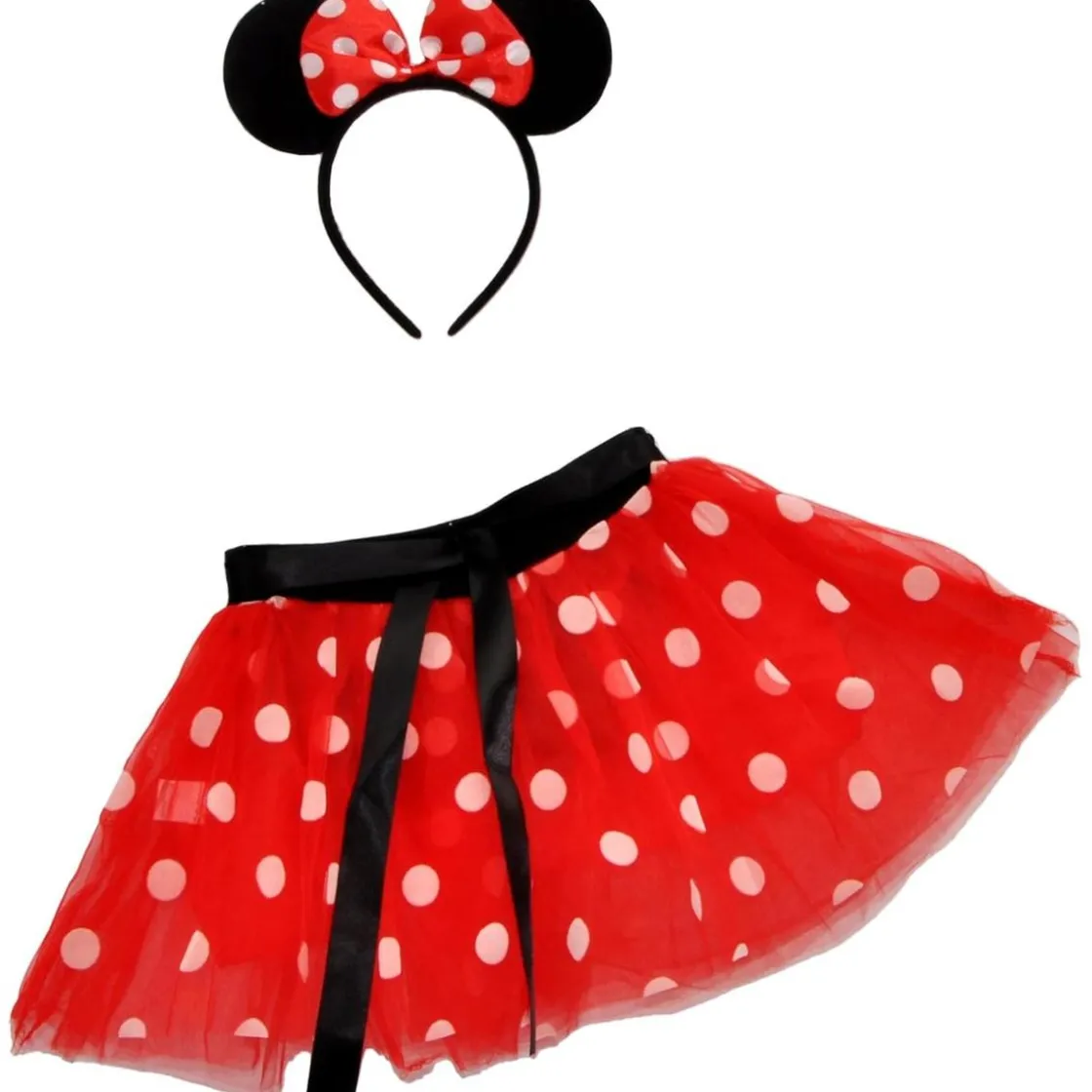 TOYS "R" US Disfraz Adulto en Rojo, Blanco y Negro XS ㅤ* Disfraces|Halloween