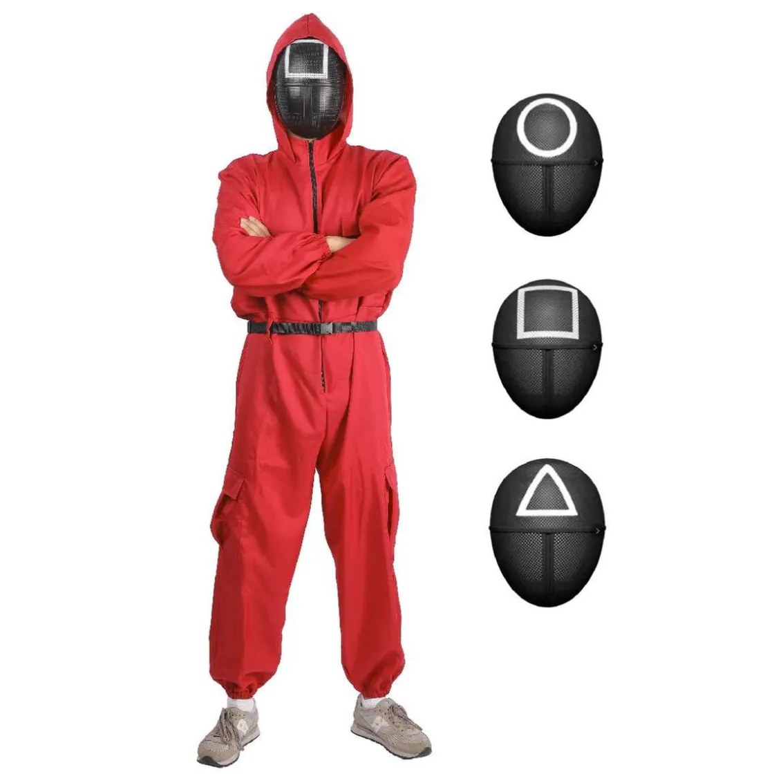 TOYS "R" US Disfraz adulto Guardián del juego del calamar Talla M