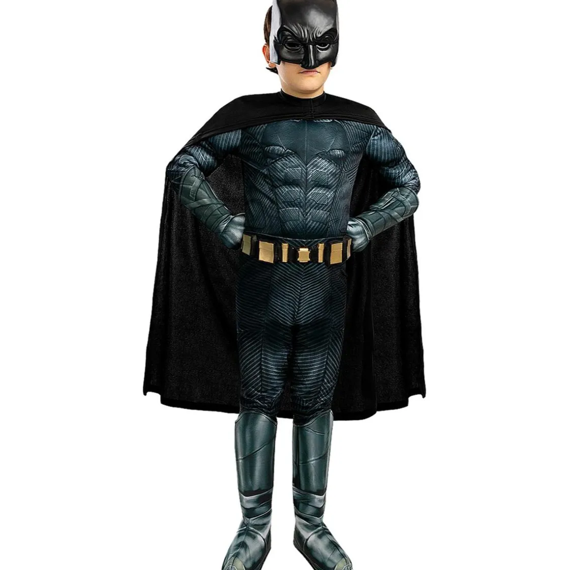 Funidelia Disfraz Batman Deluxe niño 10-12 años