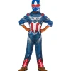 RUBIE'S Disfraz Capitán América Talla M (7-8 años / 122-128 cm)