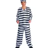 TOYS "R" US Disfraz carcelario adulto negro ㅤ* Disfraces|Halloween