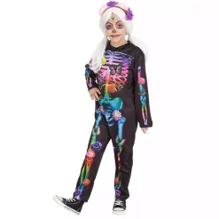 RUBIE'S Disfraz Catrina Happy Flower Talla XXS (3-4 años)
