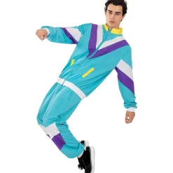 Funidelia Disfraz chándal de los Años 80 para adulto S-M