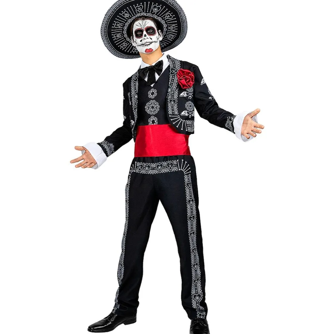 Funidelia Disfraz Día de los Muertos hombre XXL* Disfraces|Halloween