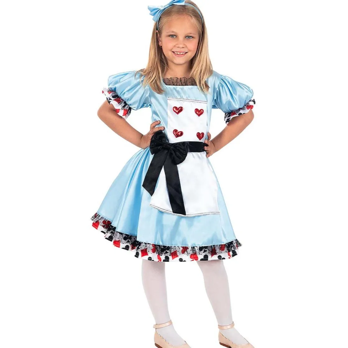 Funidelia Disfraz de Alicia Deluxe para niña 7-9 años