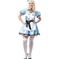 Funidelia Disfraz de Alicia Deluxe para mujer XXL* Disfraces|Halloween