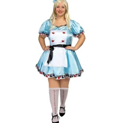 Funidelia Disfraz de Alicia Deluxe para mujer XXL* Disfraces|Halloween