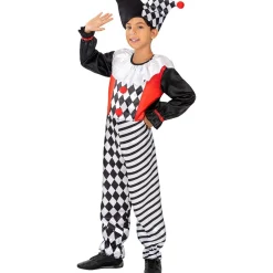 Funidelia Disfraz de arlequín para niño 5-6 años* Disfraces|Halloween
