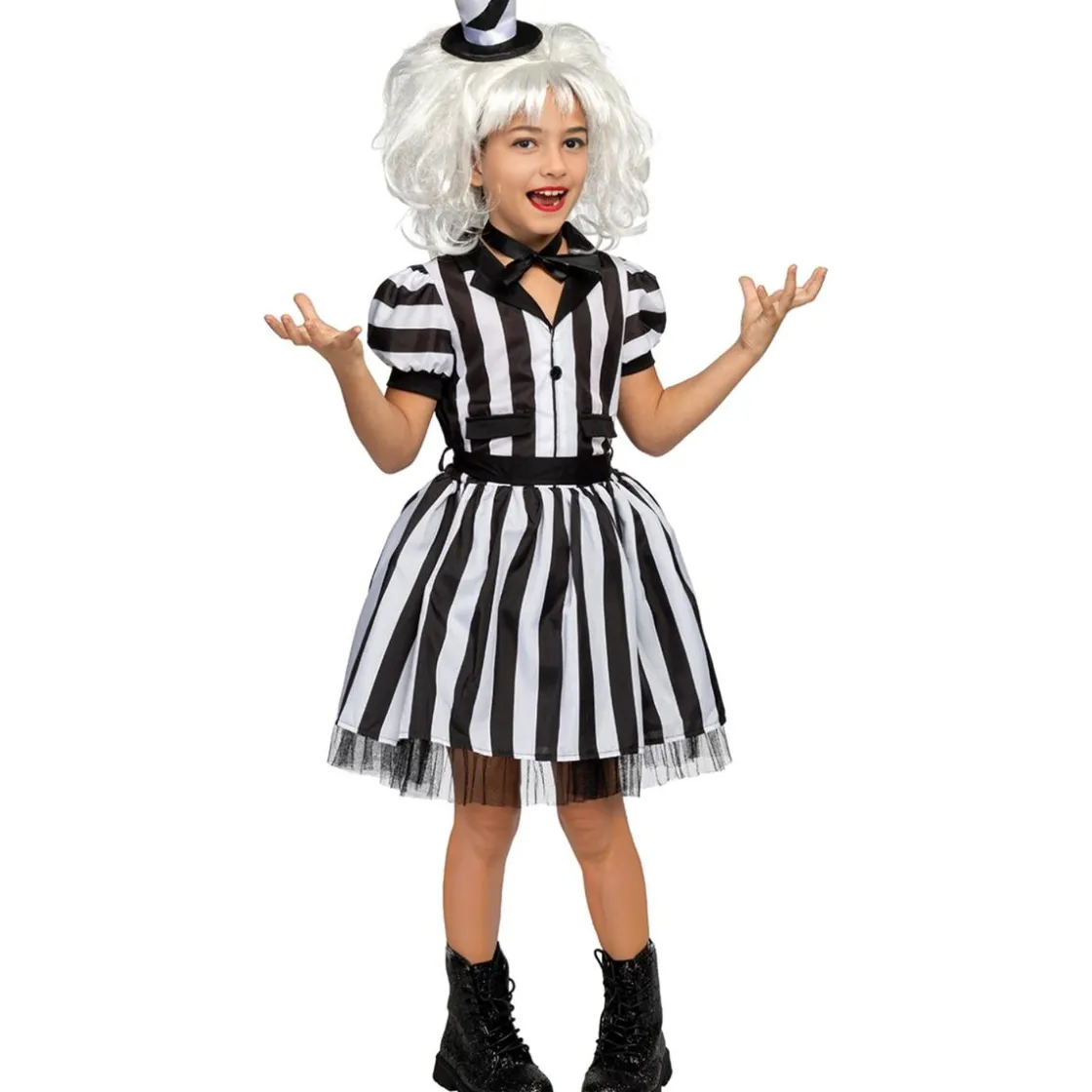 Funidelia Disfraz de Beetlejuice niña 7-9 años