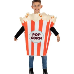 Funidelia Disfraz de bolsa de palomitas para niños 7-12 años* Disfraces|Halloween