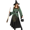 Funidelia Disfraz de bruja deluxe mujer M* Disfraces|Halloween