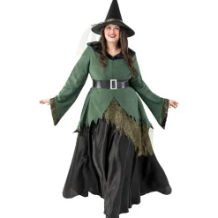 Funidelia Disfraz de bruja deluxe mujer M* Disfraces|Halloween