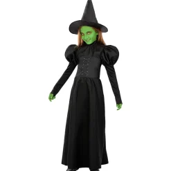 Funidelia Disfraz de Bruja Mala del Oeste para niña - El Mago de Oz 10-12 años* Disfraces|Halloween