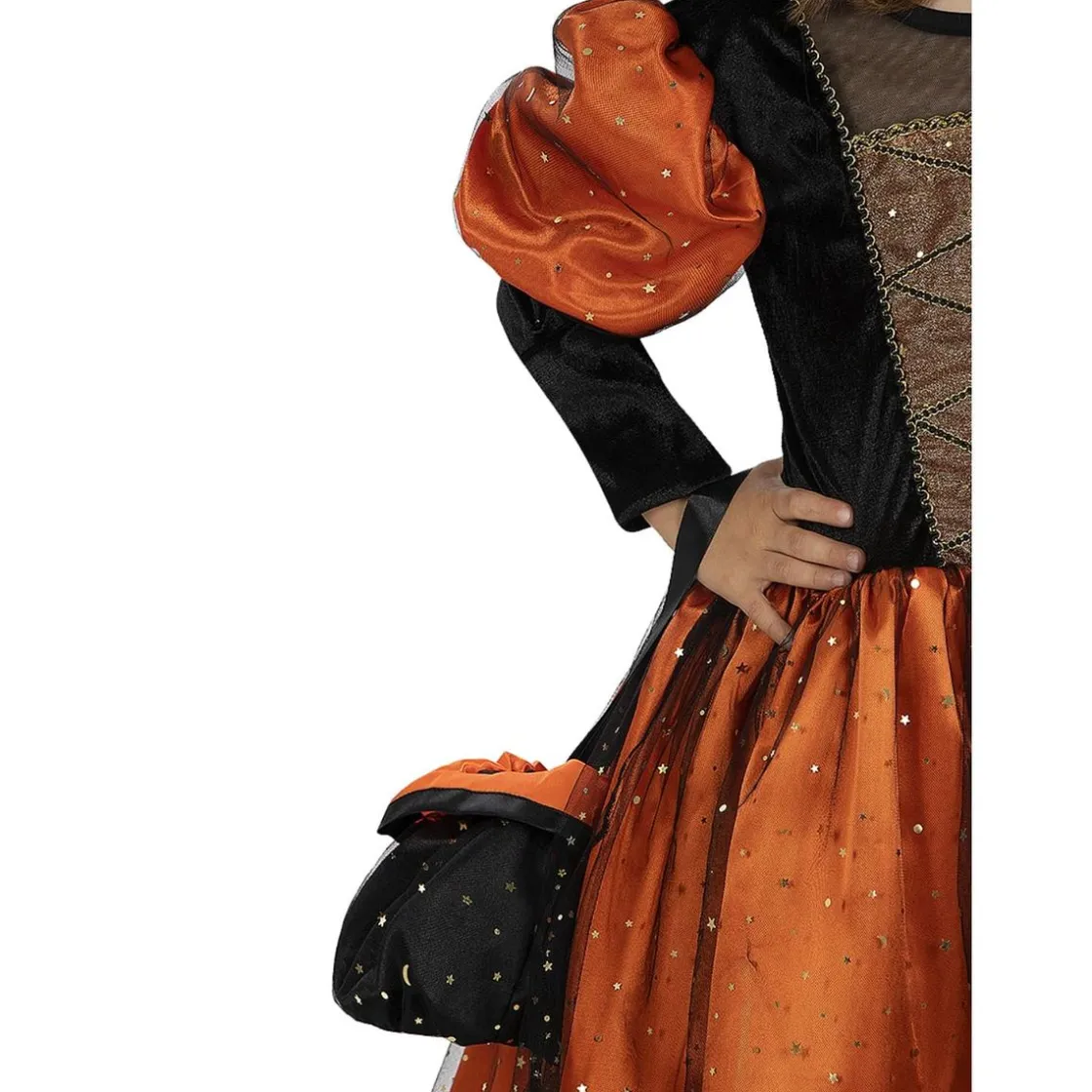 Funidelia Disfraz de bruja premium niña 5-6 años* Disfraces|Halloween