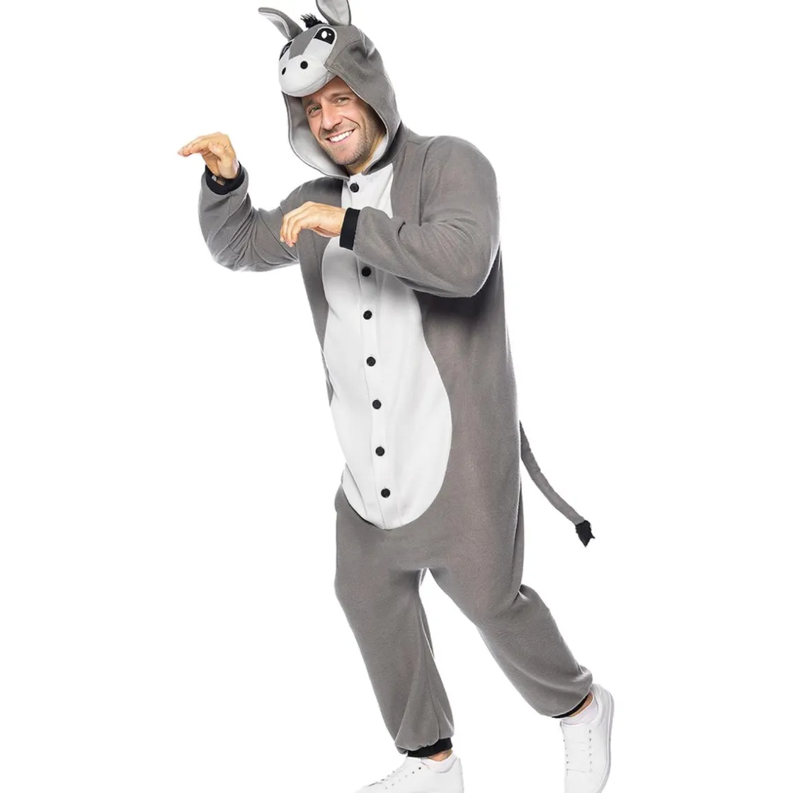 Funidelia Disfraz de burro onesie adulto L-XL