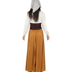 Funidelia Disfraz de campesina medieval para mujer L* Disfraces|Halloween